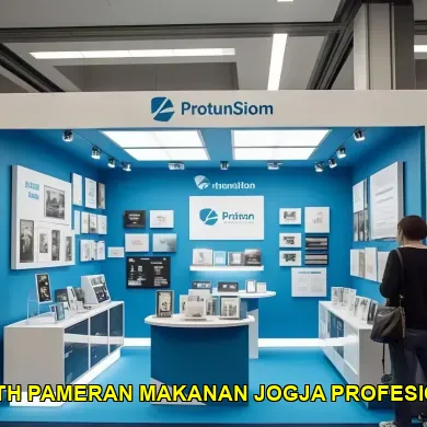 booth pameran makanan jogja profesional